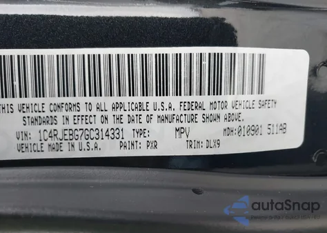 2016 Jeep Grand Cherokee Limited from USA, damaged, VIN 1C4RJEBG7GC314331